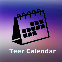 Teer Calendar